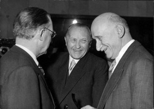 foto dei tre fondatori unione-europea